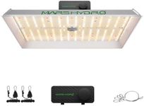 MARS HYDRO TS1000 150 Watts LED Grow Lights for Indoor Plants, Patented Reflector Dimming Daisy Chain Sunlike Full Spectrum Growing Lamps for Seedlings Veg Bloom in 3x3 Grow Tent Greenhouse