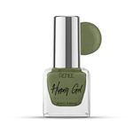 RENEE Hyper Gel Nail Paint - Olive Green 10ml, Quick Drying, Glossy Finish, Long Lasting, Chip resisting Formula with High Shine Polish, Acetone & Paraben Free