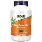 NOW Foods Saw Palmetto Berry 550mg, 250 Vcaps