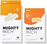 Mighty Patch XL Patch Duo from Hero Cosmetics - XL Hydrocolloid Patches for Nose Pores and Large Breakout Areas (10 Count)