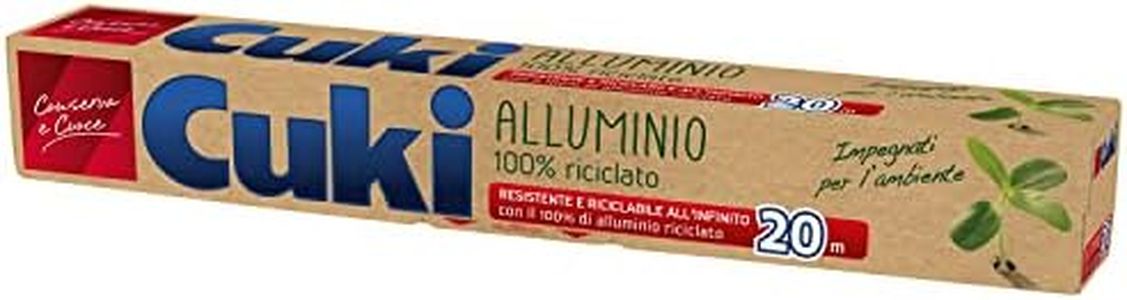 Cuki Alluminio 100% Riciclato 20 Metri - 1 Confezione