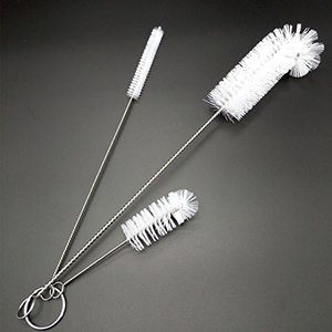 Set of Bottle Cleaning Brushes 3Pcs Kitchen Nylon Multifunction Clean Brush Set (L.&G.)