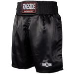 Ringside Pro-Style Boxing Trunks (Black, Small)