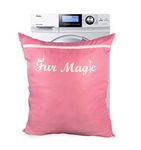 Fur Magic Pet Laundry Bag Keeps Your Washing Machine Free From Pet Hair Large Size Ideal For Dog Cat Horse Rabbit, Pink