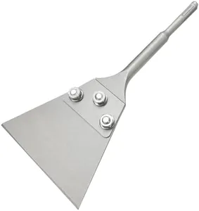 Greywolf SDS Plus Floor Scraper Kit, 5" x 11" Tile Removal Tool for SDS Plus Chisel Rotary Hammer Drill, Carpet Removal Tool, Premium Carbon Steel Blade, Great for Tile, Laminate, Epoxy Removal
