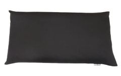 NutriBuck® Buckwheat Hulls Pillow |Pillow for Neck Pain | Shoulder Pain | Back Pain | Other Sleeping Problem Size: 15" x 25" Inches (Dark Grey)