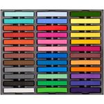 Dlicoda Soft Pastel Sticks, 36 PCS Vibrant Colors Chalk Sticks for Artists, Pastels Art Supplies for Drawing, Blending, and Shading