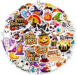 winthrop 100 Pcs Halloween Stickers, Waterproof Bulk Vinyl Laptop Stickers, Halloween Party Favors, Best Choice for Halloween Classroom Crafts & Halloween Party Decoration