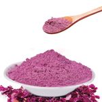 Rose Petal powder5.64oz/160g -Organic Camellia Rose Powder, can be Used to Make Rose Flavored Food Lattes, Smoothie Cakes, and Cookies