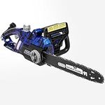 Zombi Power Tools ZCS12017 13-Amp Corded Electric Chainsaw with Oregon Bar & Chain, Black/Blue, 16", 120-Volt