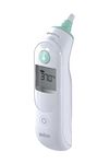 Braun ThermoScan 5 Ear thermometer (professional accuracy, patented pre–warmed tip, convenient, temperature screening, fever, fast, easy to use, hygienic, baby, adults) IRT6020