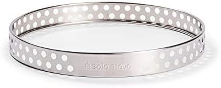 Solo Stove Yukon Stand - Durable 304 Stainless Steel, Heat-Resistant, Portable Elevated Fire Pit Accessory for Safe Use on Decks and Camping - Ideal for Smokeless Fire Pits and Outdoor Fireplaces