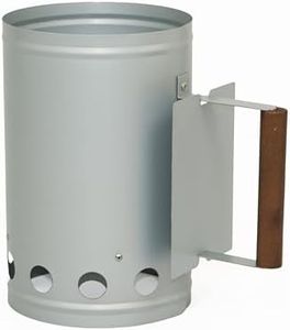 Rammento Extra Large BBQ Chimney Starter - Fast Charcoal Burner for Grills - Durable Fire Starter Tool – BBQ Starter, Perfect for Outdoor Cooking, Garden Parties, Camping