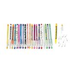 Fun Express Stacking Point Pencil Assortment (50 pieces) - Bulk