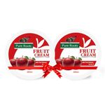 Pure Roots Fruit Cream Pack Of 2 (200ml * 2)