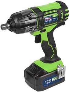 Sealey 18V 1/2" Sq Drive Cordless Impact Wrench - Green