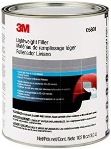 3M Lightweight Body Filler, 05801, 1 gal , White