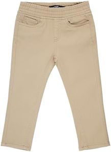 X RAY Toddlers Stretchy Colored Denim Jeans (2T - 4T), Casual Pants Boy Clothes for Boys with Elastic Waistband,Khaki, 3T