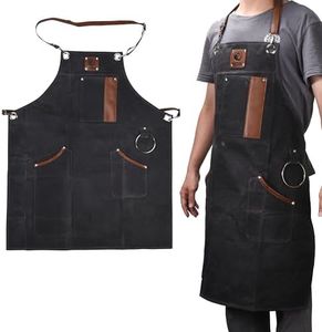 BBQ Apron Large, Black, Large