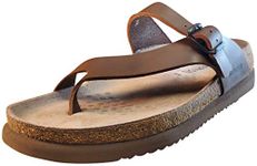 Mephisto Women's Helen Sandal, Dark Brown, Brown, 12