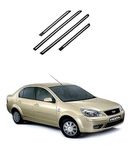 SHOPONE Car Edge Long Door Guard | Bumper Protector | Car Door Cladding Side Beading Compatible with Ford Fiesta