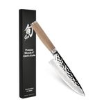 Shun Premier Blonde 6" Chef's Knife, Handcrafted Japanese Kitchen Knife for Professional and Home Chefs, VG-MAX Core with Damascus Stainless Steel Cladding, Pakkawood Handle