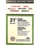 Troy-Bilt 490-501-M004 21" Wheel Drive Belts