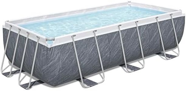 Steel Pro MAX 13'3" x 6'7" x 39.5"/4.04m x 2.01m x 1.00m Rectangular Pool Set