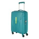 American Tourister Ivy 55Cm Small Hardside Polypropylene 4 Wheel Spinner Cabin Suitcase with Recessed TSA Lock & Color-Matched Components for Women & Men - Spring Green