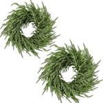 ENVEN 2 Pack 24" Norfolk Pine Wreat