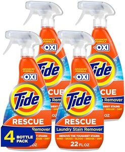 Tide Laundry Stain Remover with Oxi, Rescue Clothes, Upholstery, Carpet and more from Tough Stains, Stain Treater, 22 Fl Oz (Pack of 4)