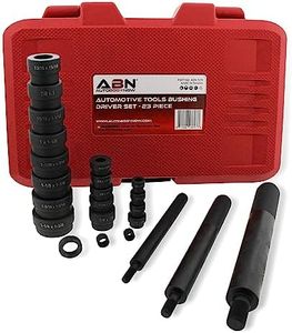 ABN Bushing Driver Set – 23 Pc Wheel Bearing Removal Tool and Bearing Installer Kit Standard SAE Bushing Press Kit