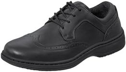 Orthofeet Men's Orthopedic Black Le