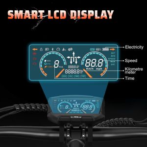 RCB G6 Electric City Bike 27.5" – 36V 13Ah Removable Battery, 70km Range, NFC/APP Start