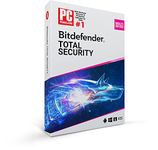 Bitdefender Total Security 2024 - 10 Device | 1 year Subscription | PC/Mac | Activation Code by Post