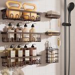 Veken Shower Caddy 6-Pack, No Drill