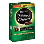 Nescafe Taster's Choice Decaf House Blend, Single Serve Packets, 5-Count