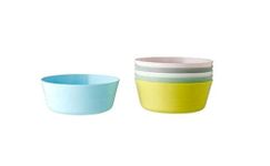 Ikea Plastic Bowl (Mixed Colours) - Set of 6