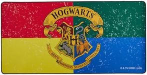 Bioworld Harry Potter Hogwarts Crest 31.5” x 15.5” Desk Mat