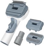 FUNTECK 3-in-1 Pet Hair Vacuum Brush for Dogs and Cats Pet Hair Grooming Vacuum Attachment for Deshedding and Dematting, Compatible with Bissell Upright Vacuums