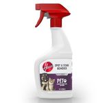 Hoover Paws & Claws Urine Eliminator Spray, Spot and Stain Remover, Pet Carpet and Upholstery, 22oz Formula, AH31681, White, 22 Fl Oz