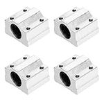 Ruimou 4Pcs SCS10UU Linear Motion Ball Bearing Slide Unit Bushing(10MM Inner Dia.) for CNC Machine Linear Sliding, 3D Printer Part