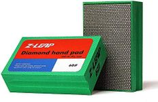 Z-LEAP Diamond Hand Polishing Pads Coarse Grit 60 for Granite Marble Concrete Glass Sanding Block