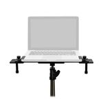 PROAIM LT Universal Laptop Workstation for Tethered Shooting | Portable Laptop Desk mounts to Tripod/C-Stand/Legs | Sturdy Yet Light - Aluminum Made, Affordable (P-WKST-02)