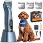 oneisall Professional Dog Clippers 3700SPM 2-Speed, Low Noise