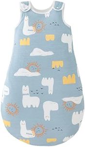 LULUMONKEY Sleep Sack Tog 2.5, Winter Wearable Blanket Baby with 2-Way Zip & Snaps, Transition Swaddle for Boys Girls (0-6 months/22-27inches/11-18lbs)