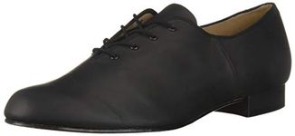 Bloch Men's Jazz Oxford Leather Sole Dance Shoe, Black, 11 Medium US