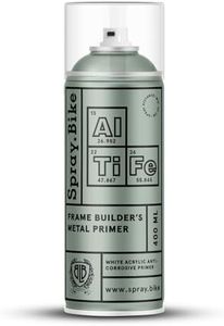 Spray.Bike Frame Builder's Metal Primer | Acrylic Primer Spray Paint for Bicycles | Anti Rust Spray for Metal | Rust & Corrosion Protection | Super Grip, Fast Drying | 400ml, Light Gray