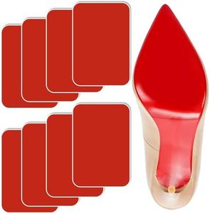 FWUNYVN Red Bottom Shoe Protector,Sole Protector for Red Bottom Shoes,Self-Adhesive Shoe Bottom Protector Stickers, 8pcs, Medium