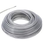 BGTOOL 120" X 150 ft Round Trimmer Line Universal Steel Wire Grass Trimmer Wire Rope Cord Line Strimmer Brushcutter Trimmer Replacement (1LB)